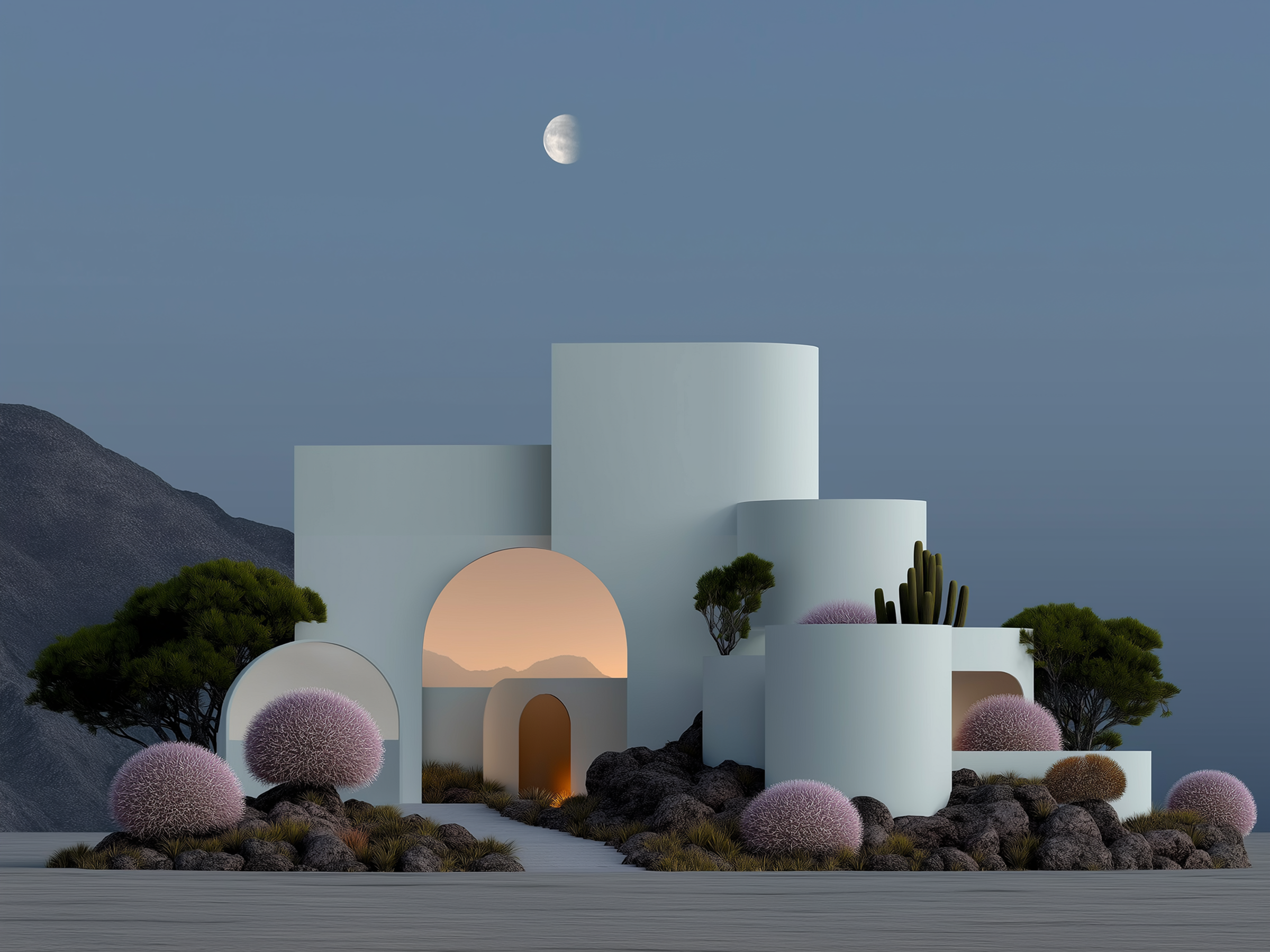 Abstract geometric background