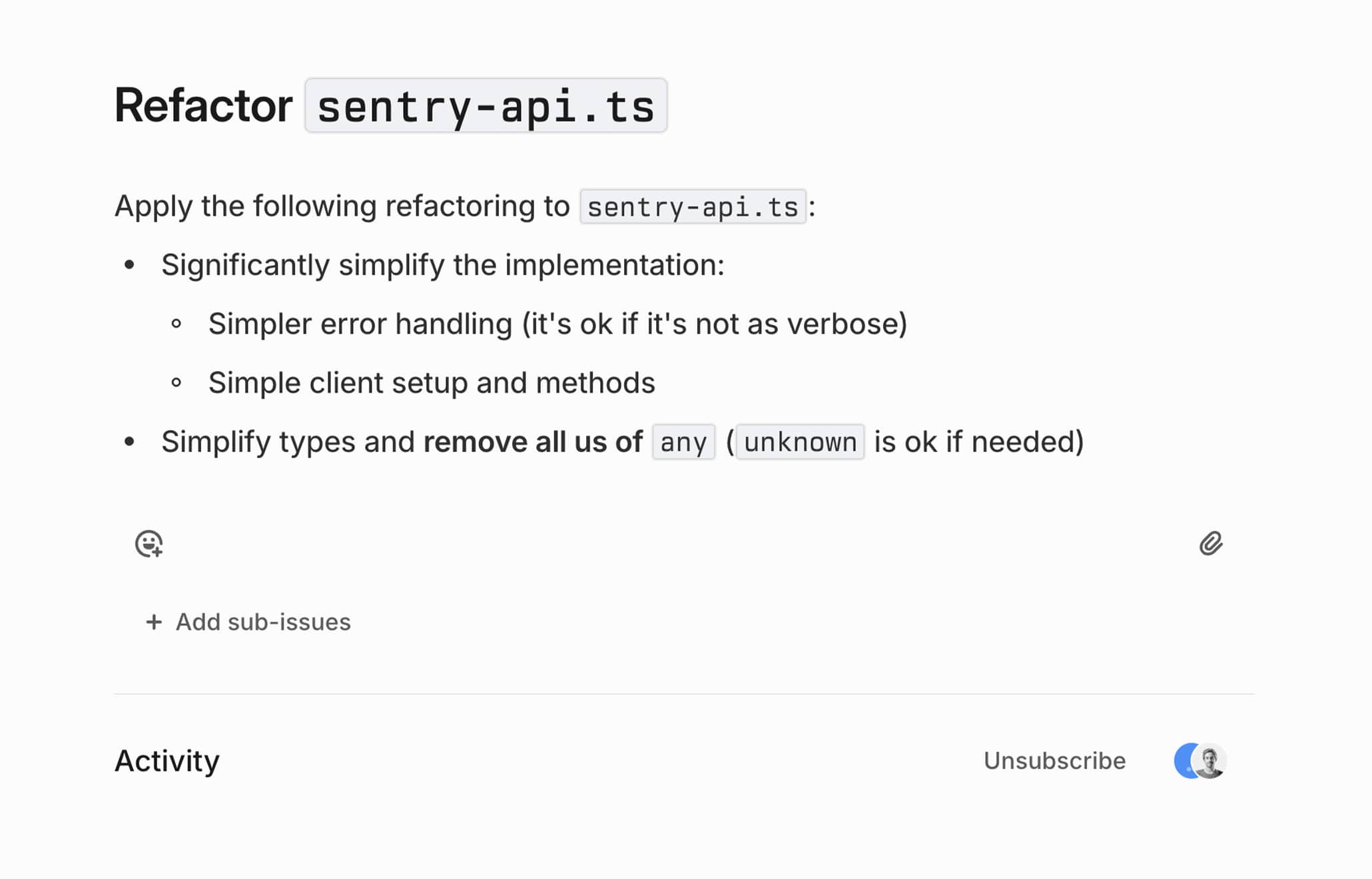 Create Linear Ticket